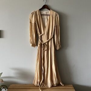 Christy Dawn The Bergen Dress - Oxblood Calico - Petite M